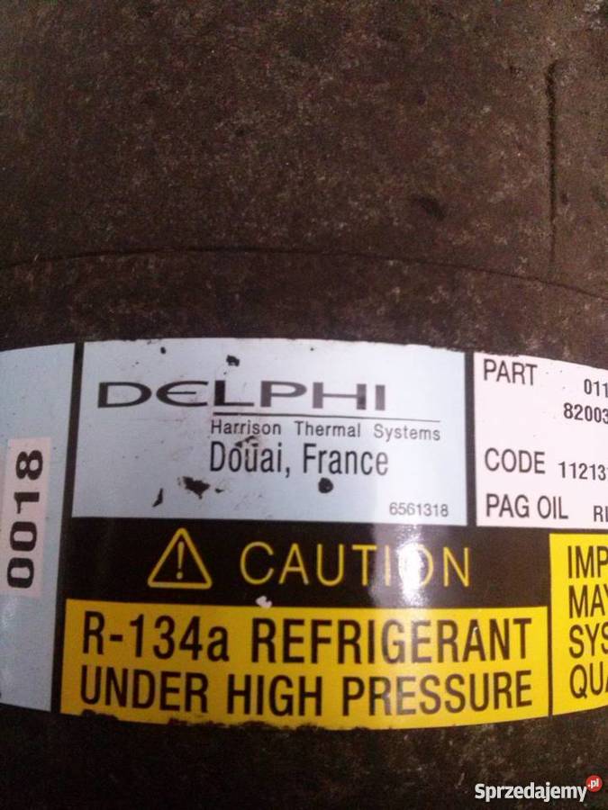 RENAULT SCENIC II SPRĘŻARKA KLIMATYZACJI 19 dci klimatyzacja sprzedam