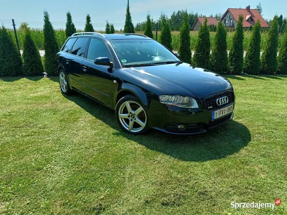 Audi A4 B7 SLine 20 TDI 140 piękna sztuka Xenon