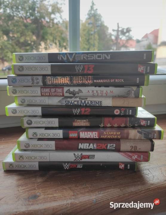 Xbox 360 Slim Kinect i gry SUPER Konsole i automaty dolnośląskie Lubomierz sprzedam