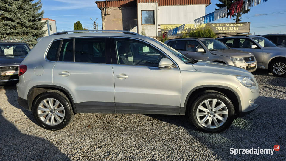 Volkswagen Tiguan 150 4X4 Super stan MANUAL 6 kurtyny powietrzne dolnośląskie Świdnica
