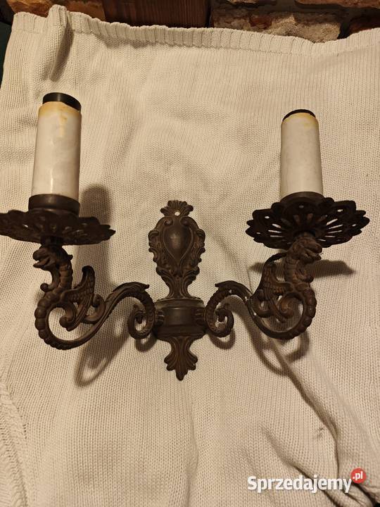 Kinkiet mosiądz Dąbrowa Górnicza