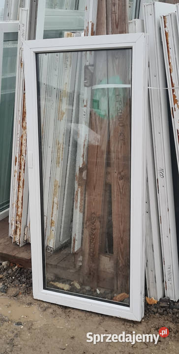 OKNA KacprzaK Witryna 61x132 FIX Używany PCV Siedlce
