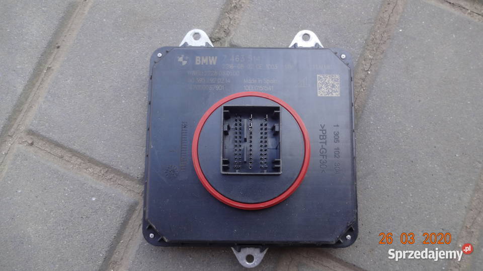 Sterownik lampy led bmw X3 G01 7463514 Śmigiel