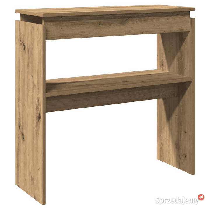 Stolik konsolowy dąb artisan 80x30x80 WM856625 Warszawa