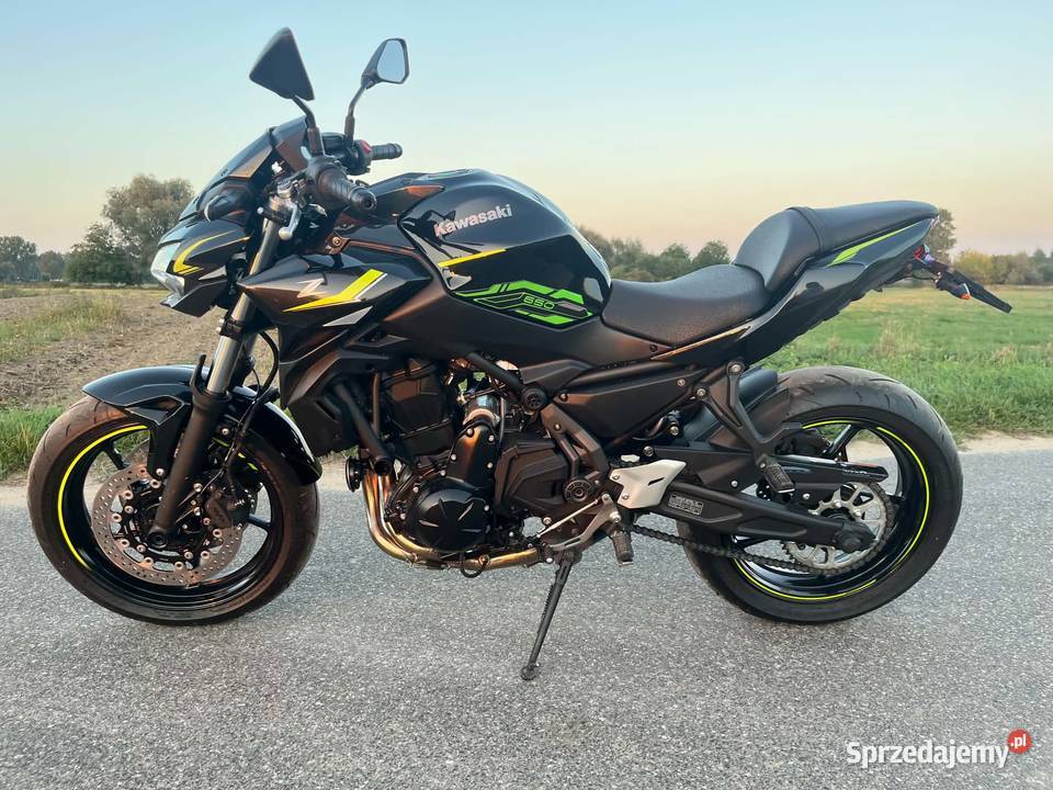 Kawasaki z650 2025 1500 przebiegu mazowieckie Słubice