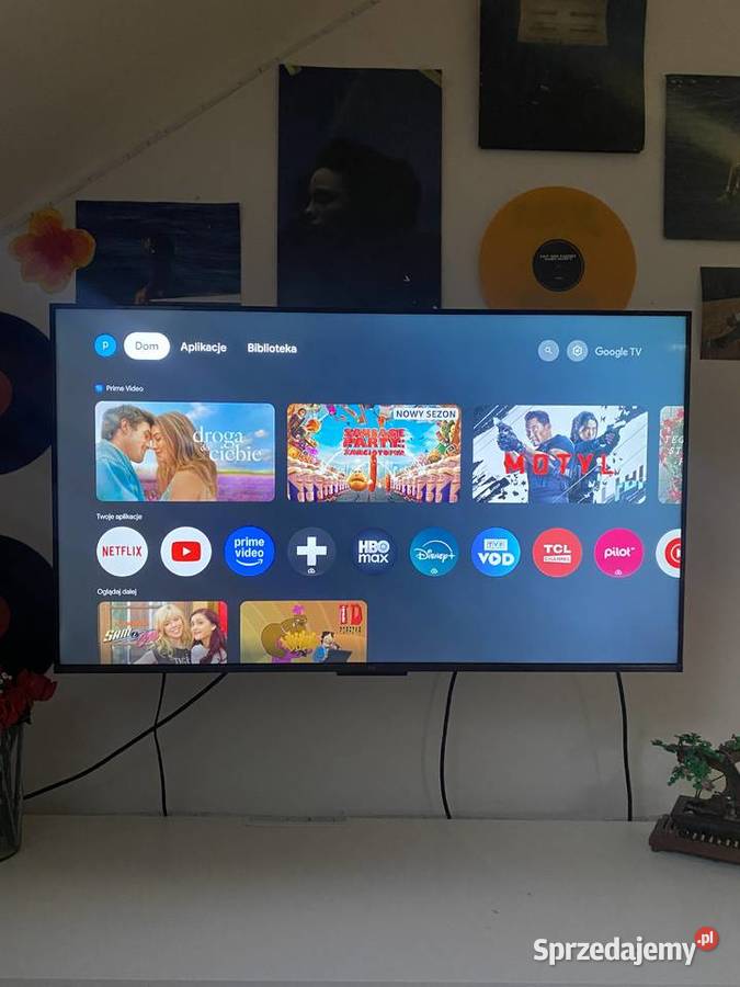 Sprzedam telewizor TCL model 43P755 4K Smart TV Swarzędz sprzedam