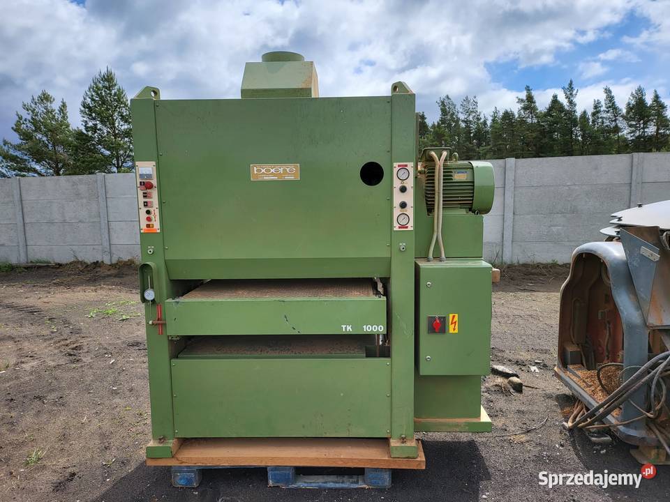 Szlifierka szerokotaśmowa BOERE TK 1000 Produkcja Karsin