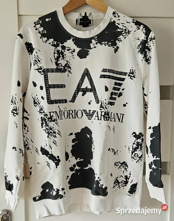 Armani bluza EA7 XL biała czarna Exchange Armani Konstancin-Jeziorna sprzedam