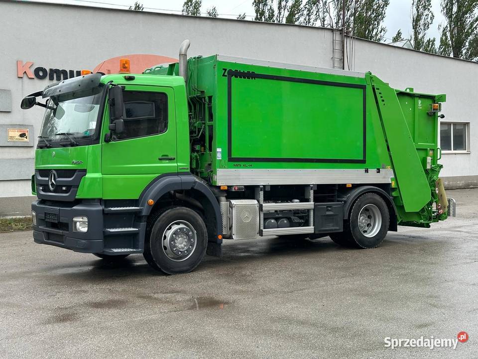 Mercedes Axor1829 śmieciarka ZOELLER EKOPRES15m3 Nowiny