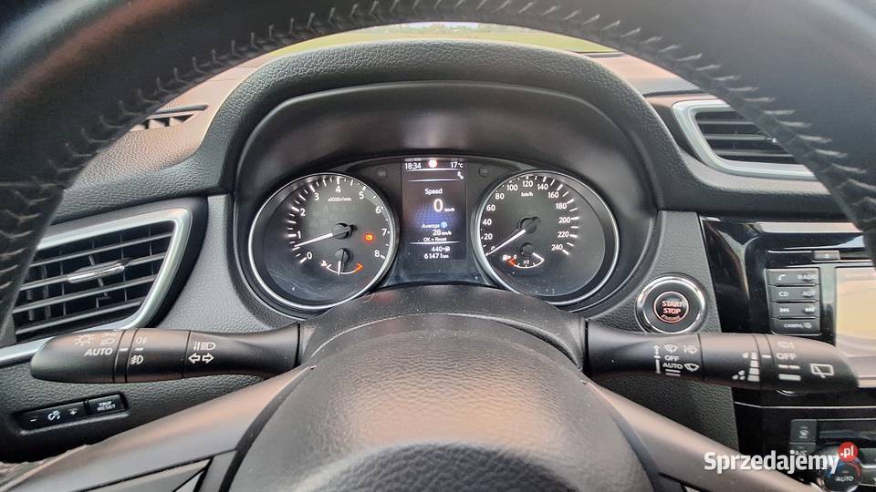 Nissan Qashqai II 16 TGI Lift Tekna bose 163 ogranicznik prędkości