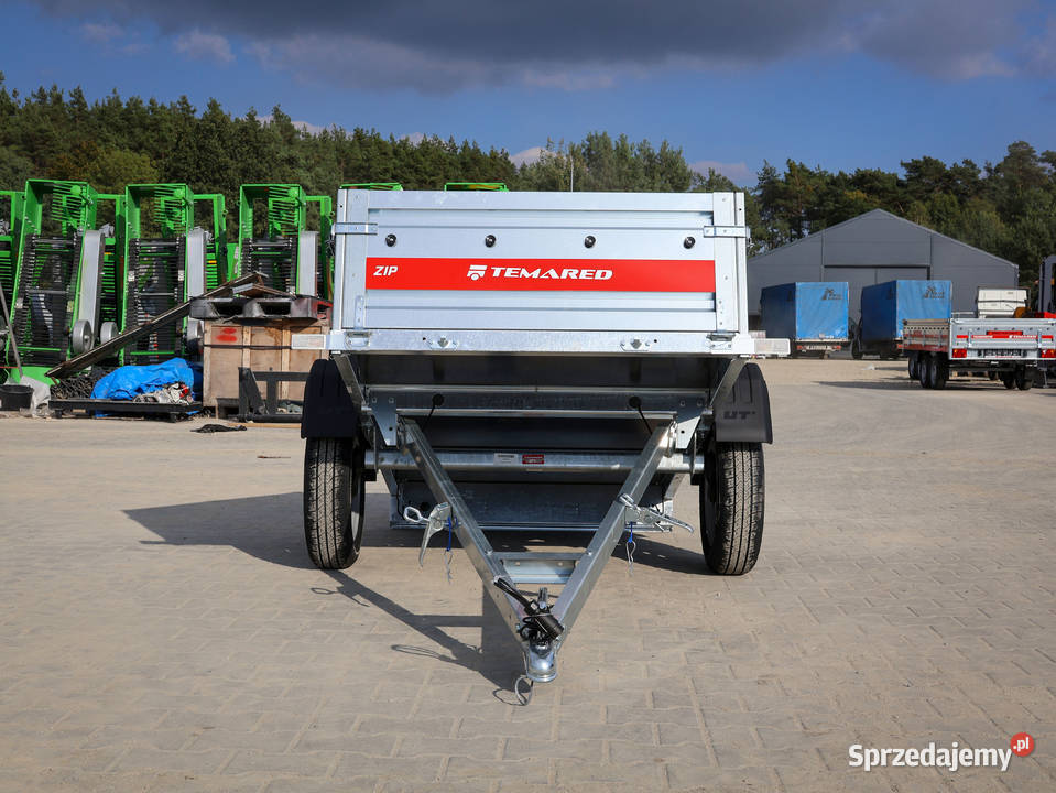 Temared ZIP 2010 KIPP przyczepa 201 x 106 z burtowe sprzedam