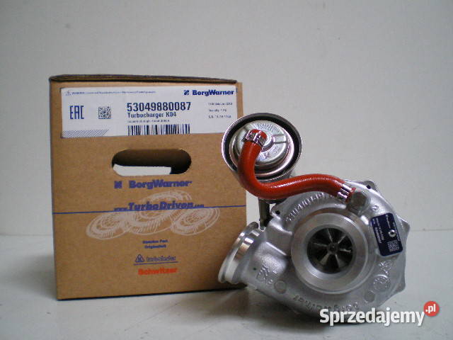 Nowa turbosprężarka BorgWarner KKK 53049880087 mazowieckie Siedlce