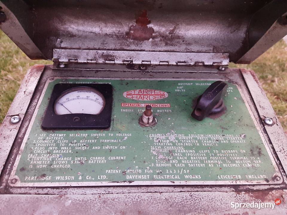 Davenset starter rozruch prostownik 6v 12v Strzyżewice