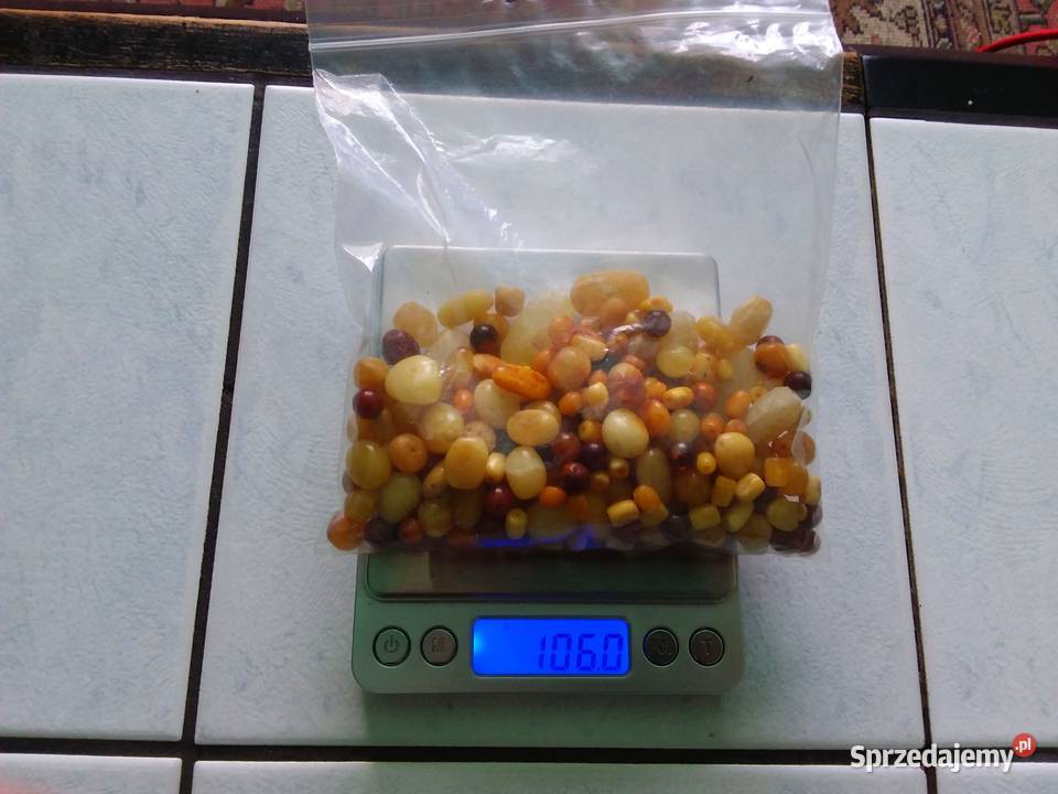 105grAntyczne koraliki z 100 NATURALNEGO Suszec sprzedam