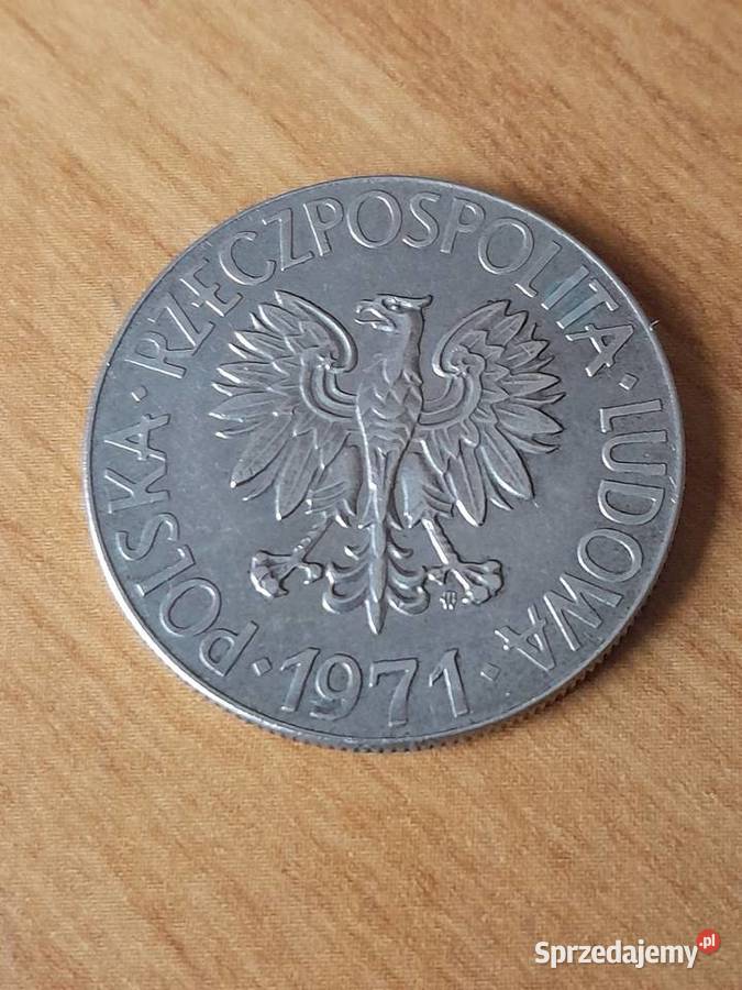Moneta 10 1971 TKOŚCIUSZKO Polkowice