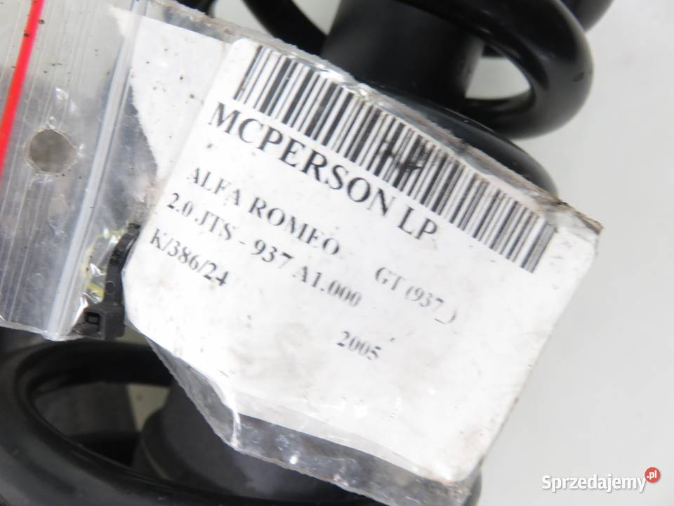 MCPERSON LEWY PRZEDNI ALFA ROMEO GT 20 JTS osobowe