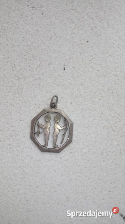 Medalik srebrny Warszawa