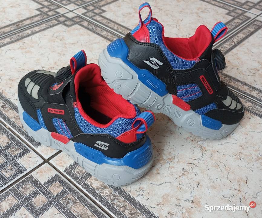 Skechers TurboFuse Selectrons świecące buciki 19cm podkarpackie