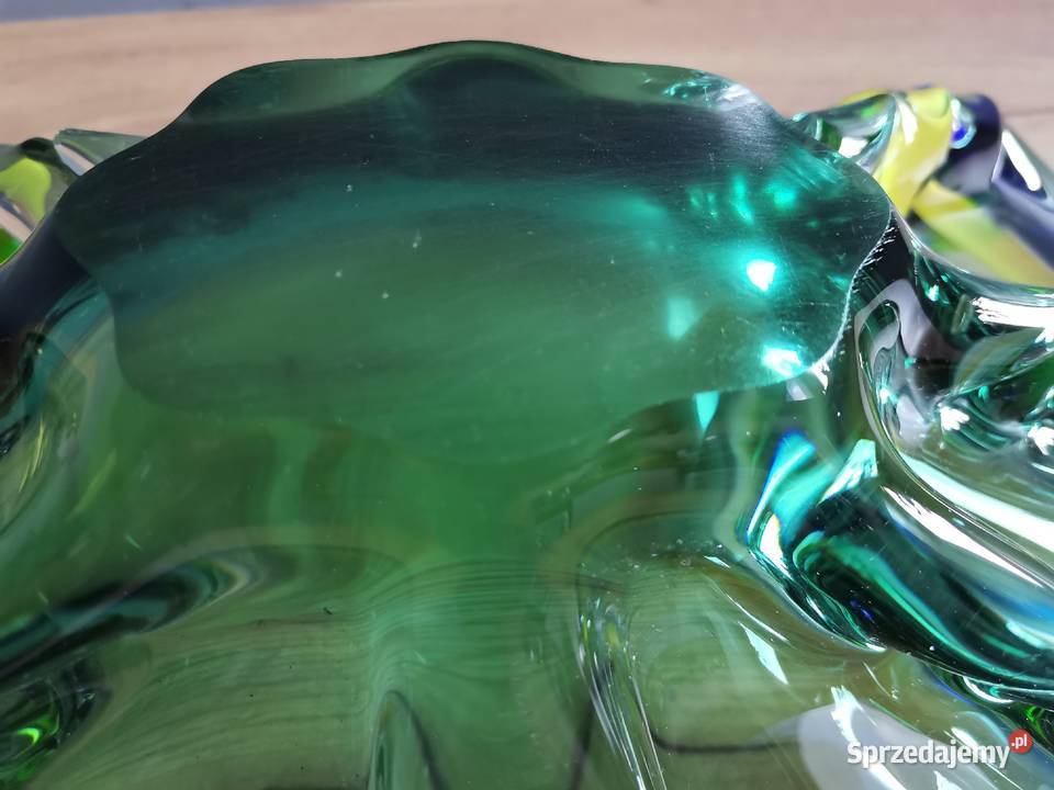 Stara duża wielka 35 48 patera owocarka kolorowe