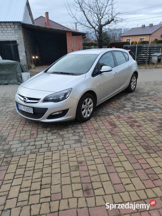 Opel Astra J benzyna gaz 2014 Poddębice