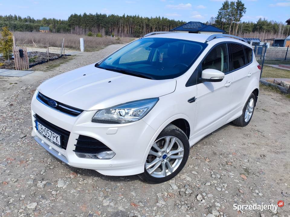 Ford Kuga Polski salon drugi właściciel skórzana tapicerka Tur