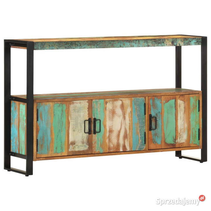 Szafka 120x30x75 lite drewno z odzysku WM247922 mazowieckie Warszawa sprzedam