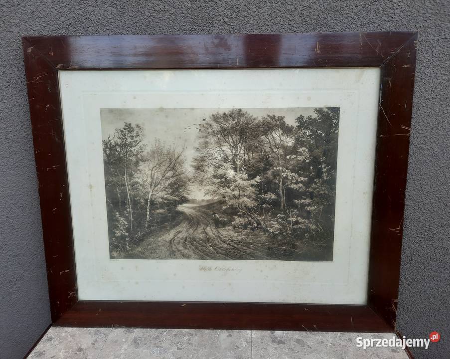 41 Stary druk fotografia Alex Vincents Kunstfor Malarstwo sprzedam