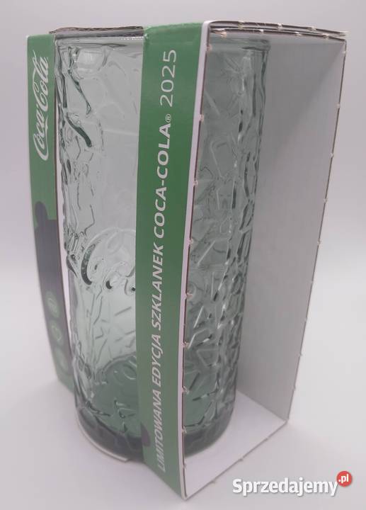 Szklanka CocaCola Limitowana Edycja 2025 Zielony Gdańsk