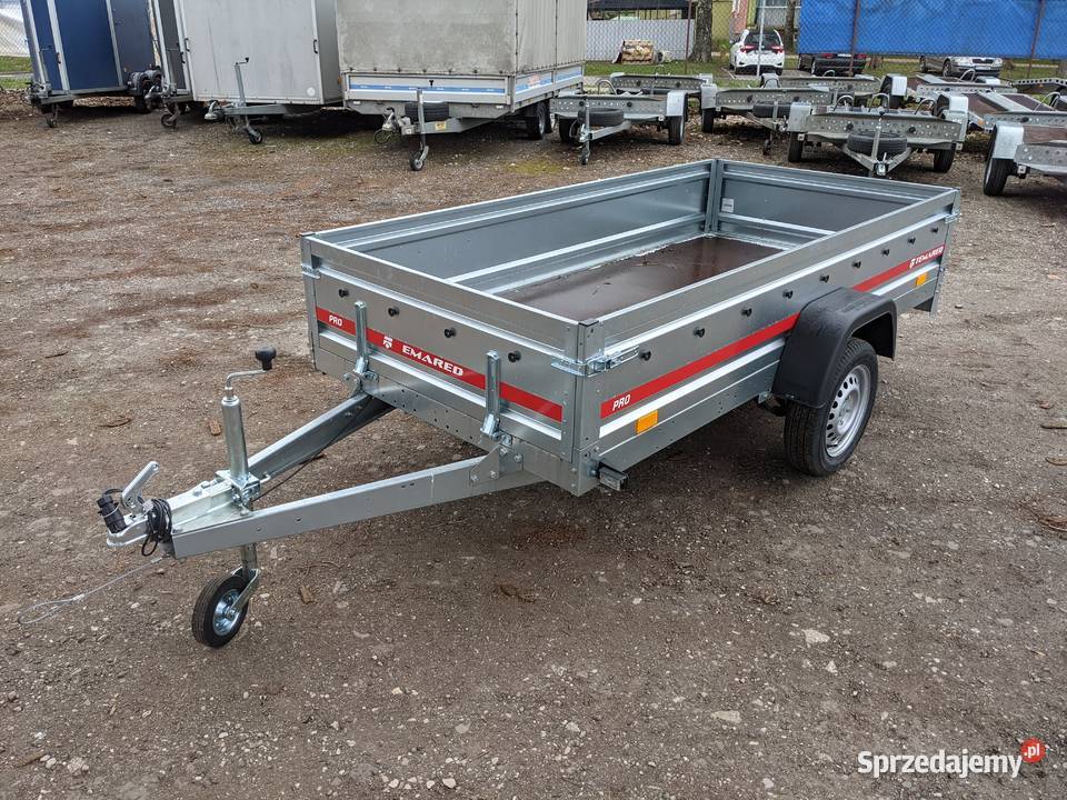 Przyczepa TEMARED PRO 2612R 263x125 resor Lublin