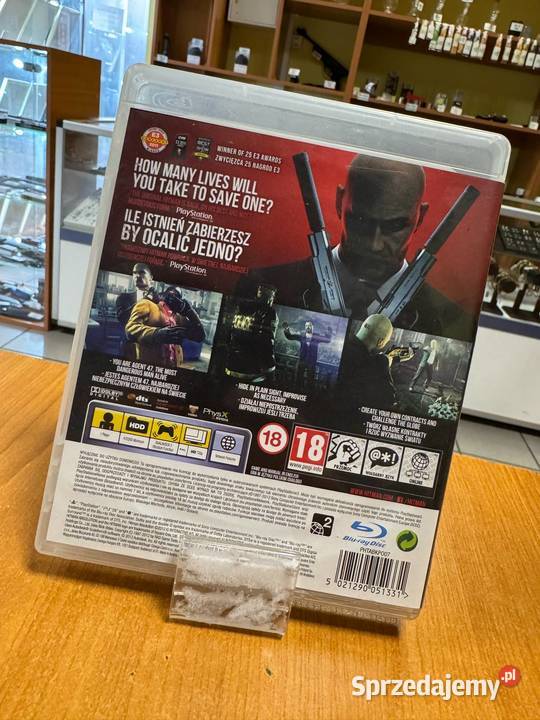 Gra Hitman Absolution Sony PlayStation 3 3 Sony Playstation 3 Gry komputerowe i konsolowe Elbląg