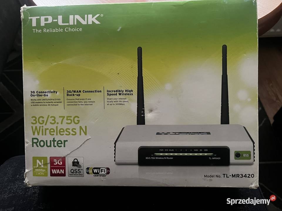 Router TPLinkMR3420 Dzierżoniów