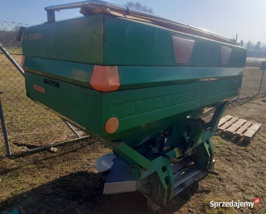 Rozsiewacz do nawozu AMAZONE ZAM 1500 2500 2700 Jastrowie