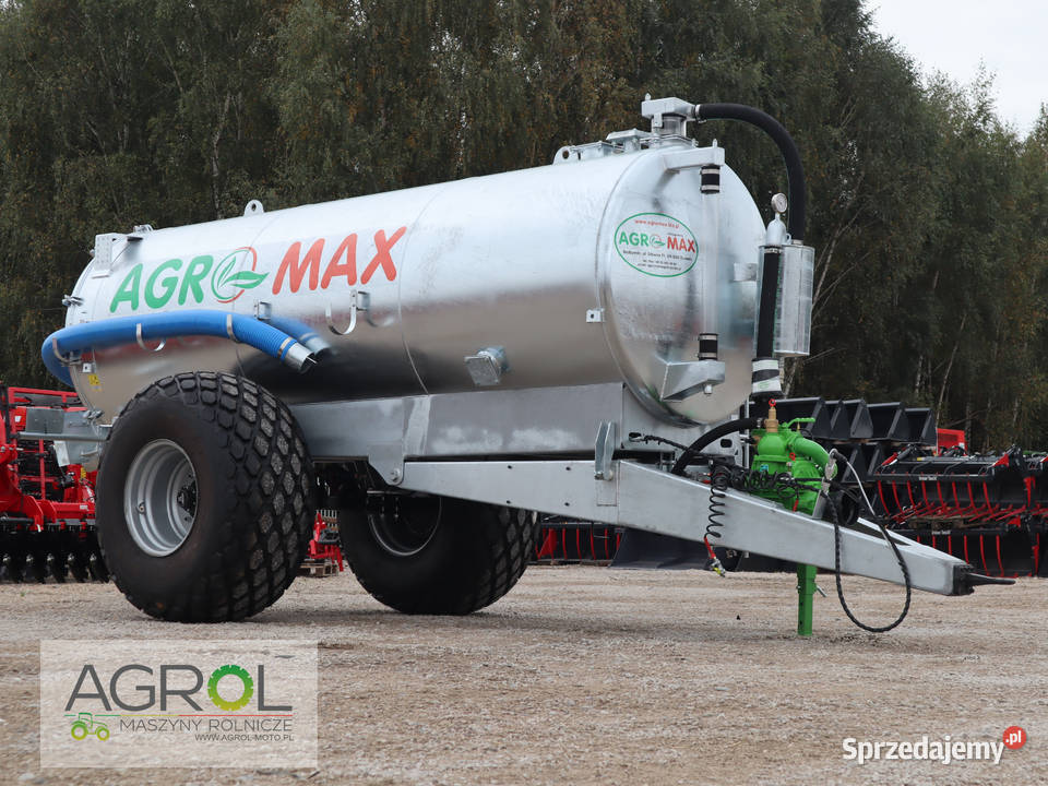 Wóz asenizacyjny Beczkowóz Beczka Agro 10 000 L Mława