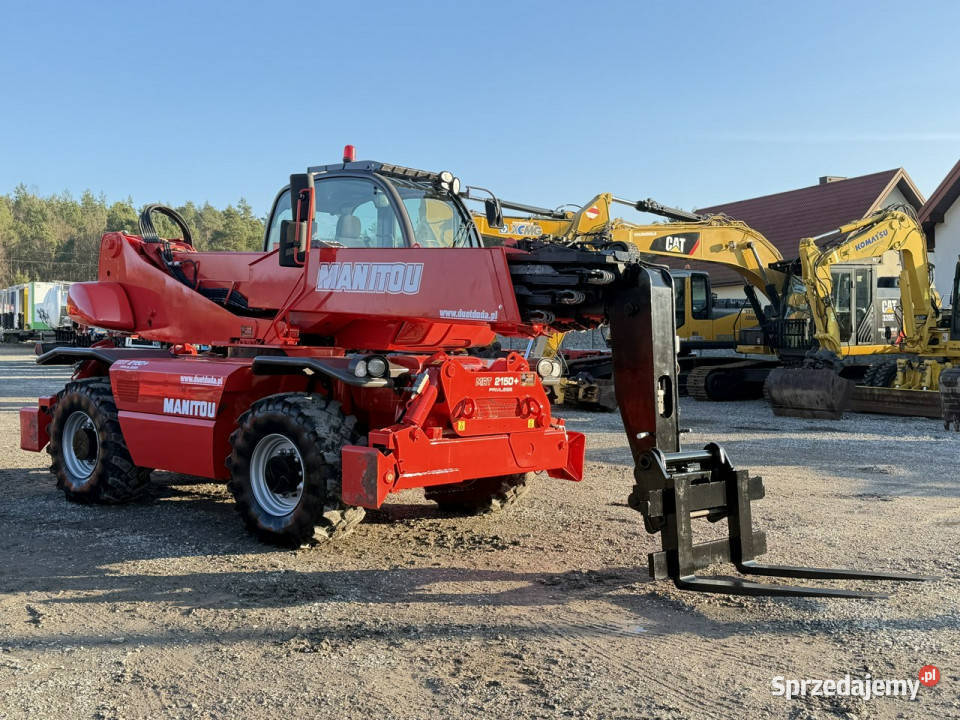 pozostałe Manitou MRT 2150 ROTO Ładowarka świętokrzyskie Widełki