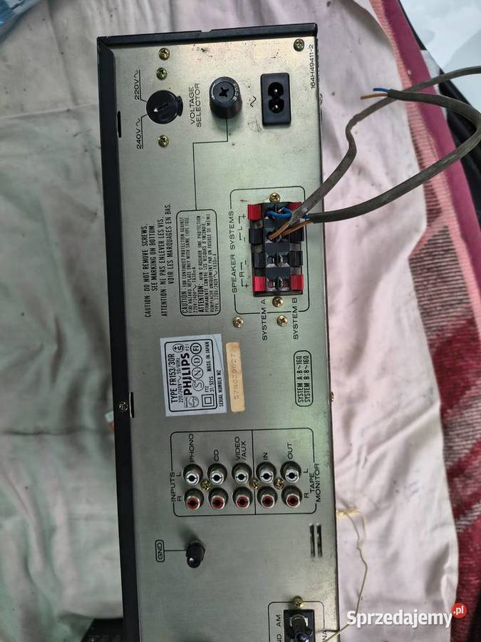 SPRAWNY Amplituner PHILIPS FR153 AMFM cyfrowy Amplitunery Elektronika Krotoszyn