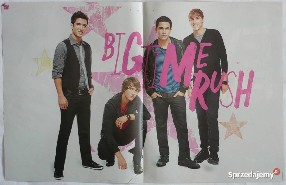 PLAKATY BIG TIME RUSH WYPRZEDAŻ ŚWIAT PLAKATÓW Bydgoszcz