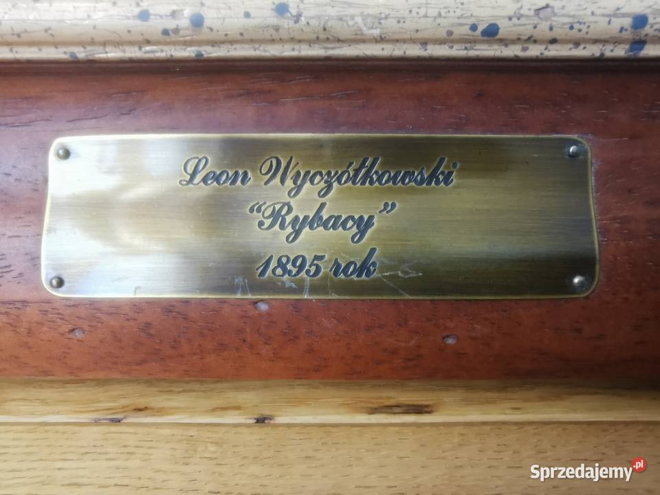 Obraz Leon Wyczółkowski Rybacy Reprodukcja Rzeszów