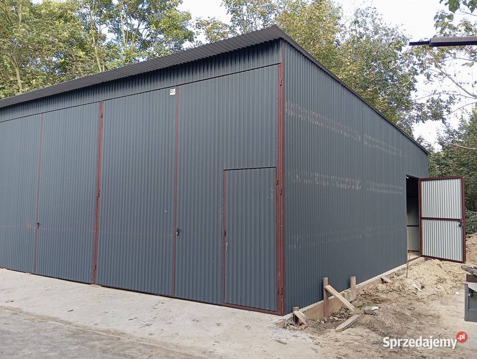 Garaż Blaszany Wiata o wymiarach 10x6m OTWARTA Sprzedaż Lublin