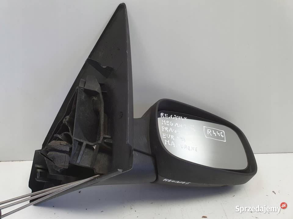LUSTERKO Renault Megane II 0209r PRAWE PASAŻERA Rudka