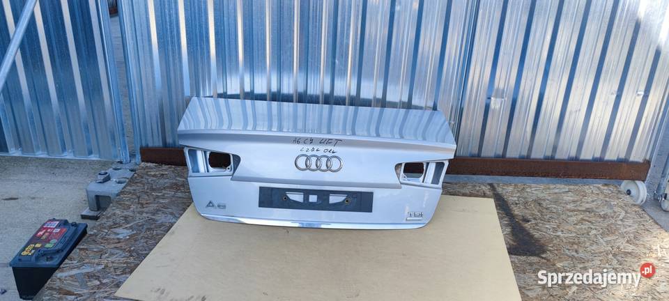 KLAPA TYLNA TYŁ AUDI A6 C7 LIFT SEDAN LZ7G ORG Przystajń