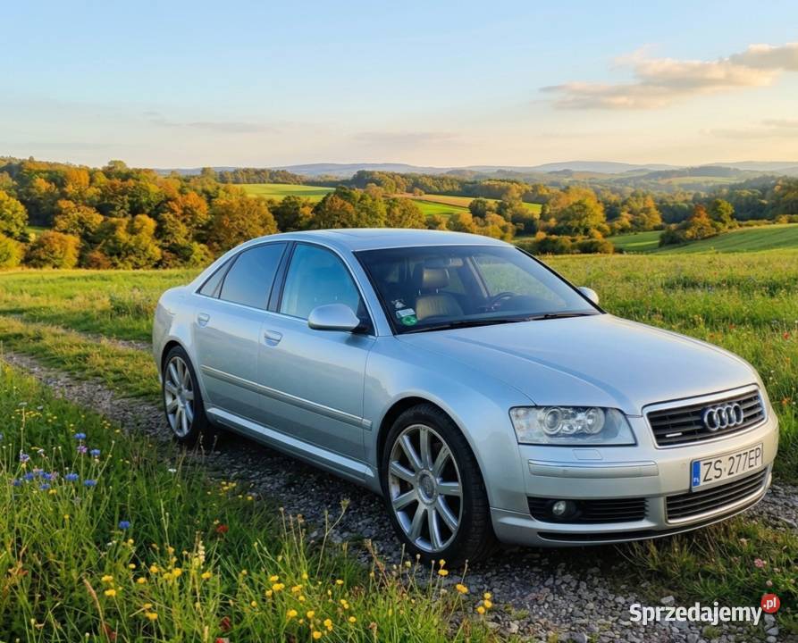 Śliczna Audi A8 D3 4.2 Quatro z LPG