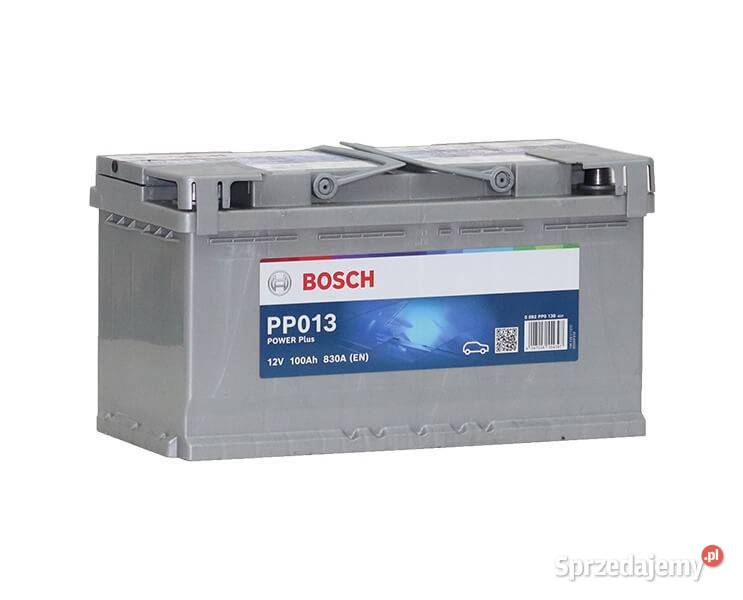 Akumulator Bosch 100Ah 830A EN PP013 PRAWY PLUS Części samochodowe Lubin