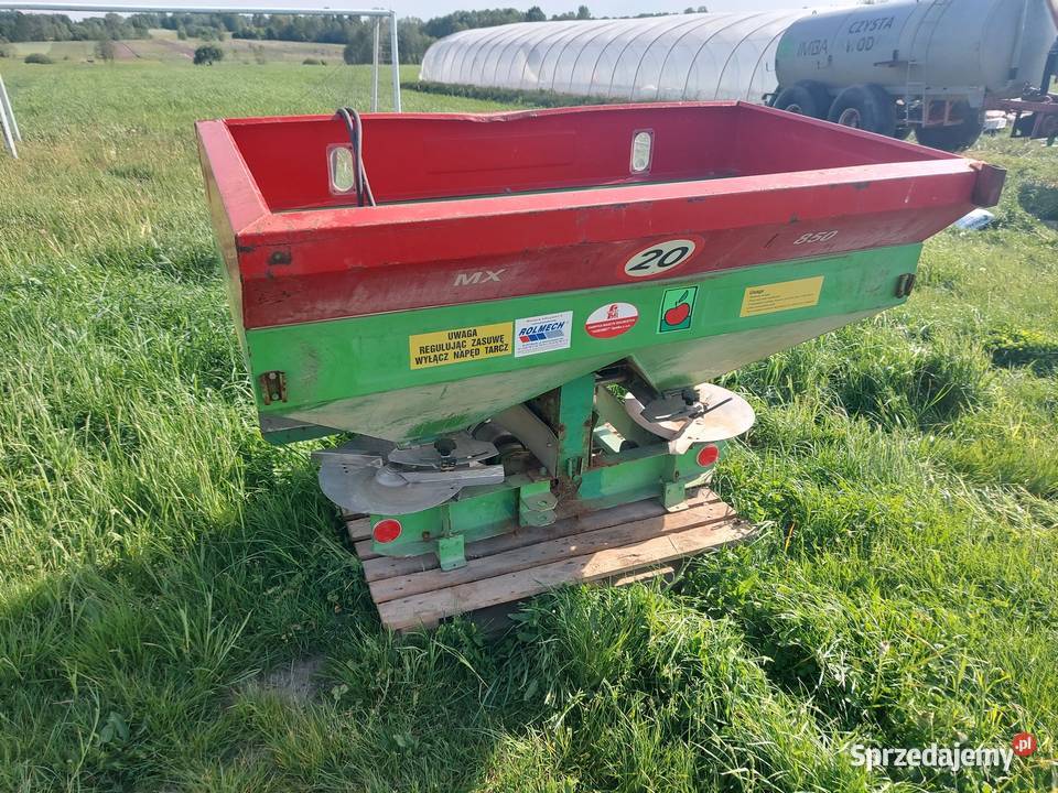 Rozsiewacz nawozów dwutarczowy hydraulika Wałek Opoczno