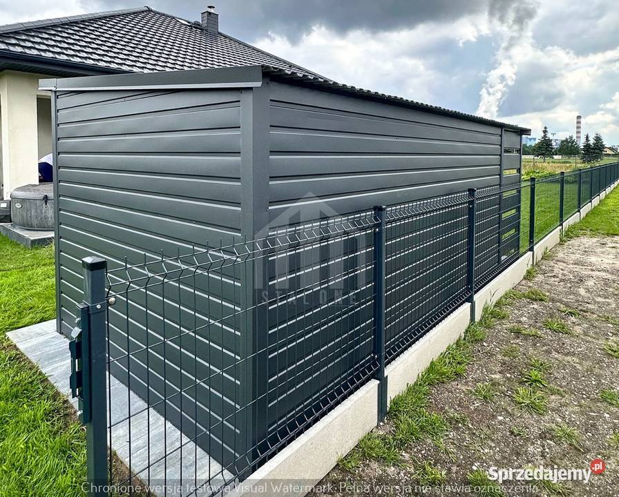 Schowek domek ogrodowy 35x2m wiata 1m Brama okno Radom