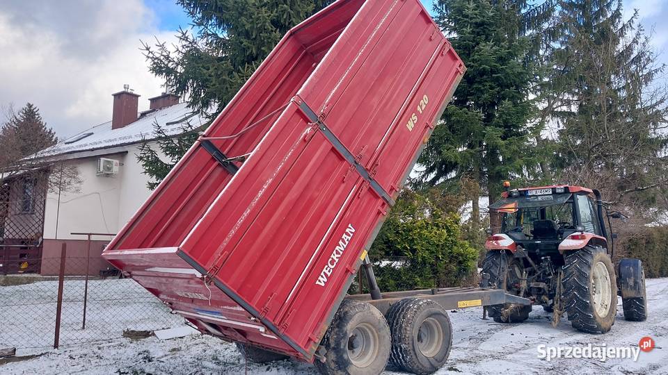Przyczepa wywrotka Weckmann ws120 12t tandem Łańcut