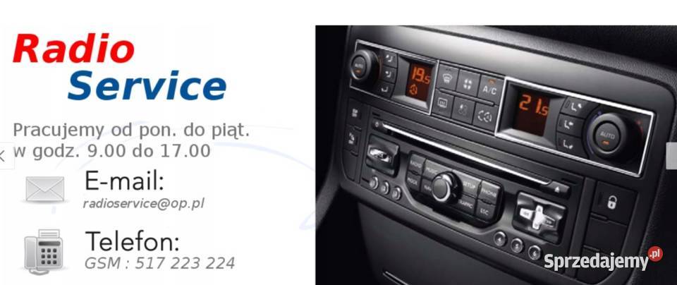 NaNaprawa Radio Nawigacja RT3 RT4 RT5 Gwarancja Fabryczne