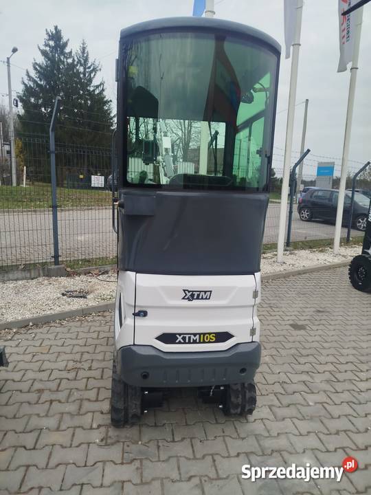 MINI KOPARKA XTM X10S PRO Z KABINĄ ŁM