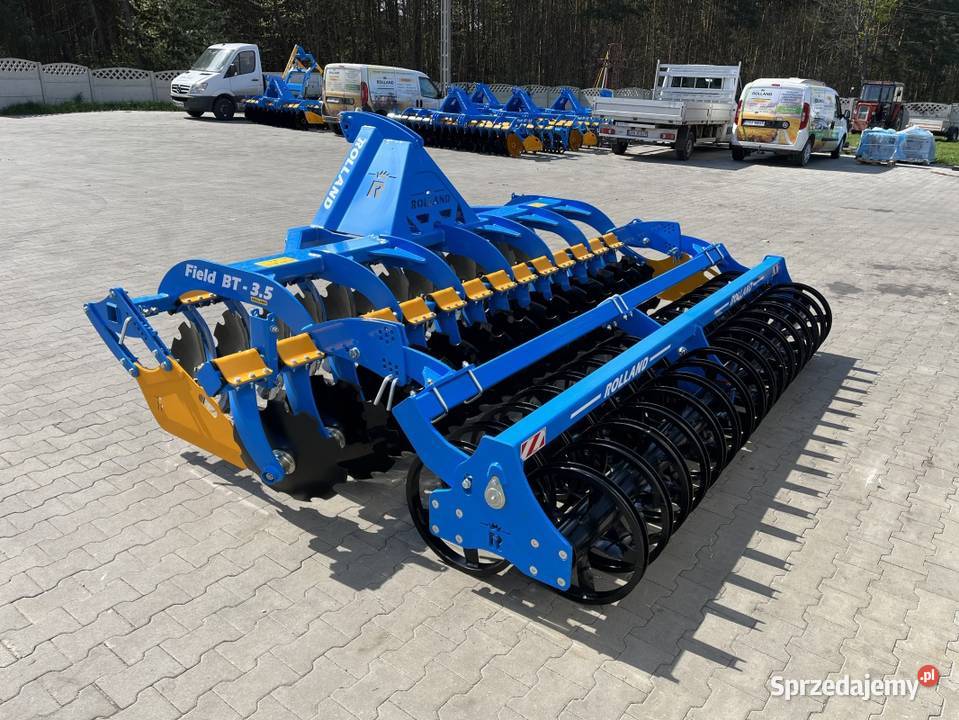 Brona talerzowa Rolland Field BT 25m 27m 3m 35m Agregaty Ostrożne