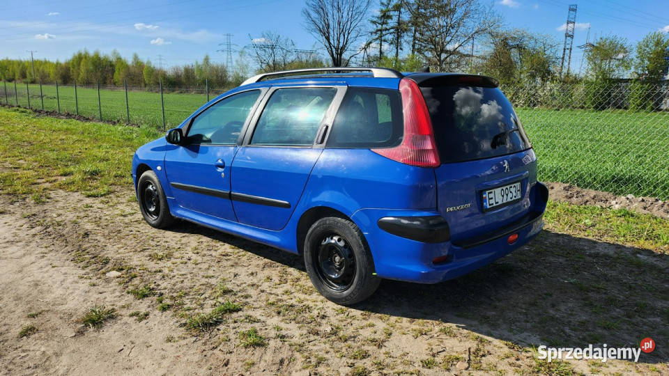 Peugeot 206 Kombi 11 LPG 6L100 Silnik Remoncie VAT marża Pabianice