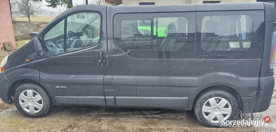 Renault Trafic 25 dCi 44000 przebiegu generalnym manualna Poddębice